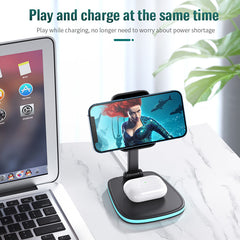 3-in-1 Magnetic Folding Ultra-Fast Wireless Charger