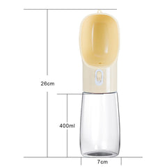 Portable Pet Dog Water Bottle and Feeder