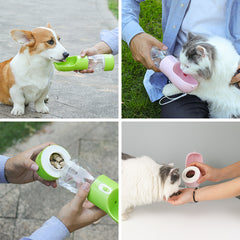 Portable Pet Dog Water Bottle and Feeder