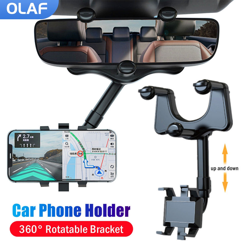 360° Phone Mount - Rotatable Smart Phone Car Holder