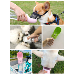 Portable Pet Dog Water Bottle and Feeder