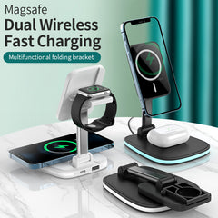 3-in-1 Magnetic Folding Ultra-Fast Wireless Charger